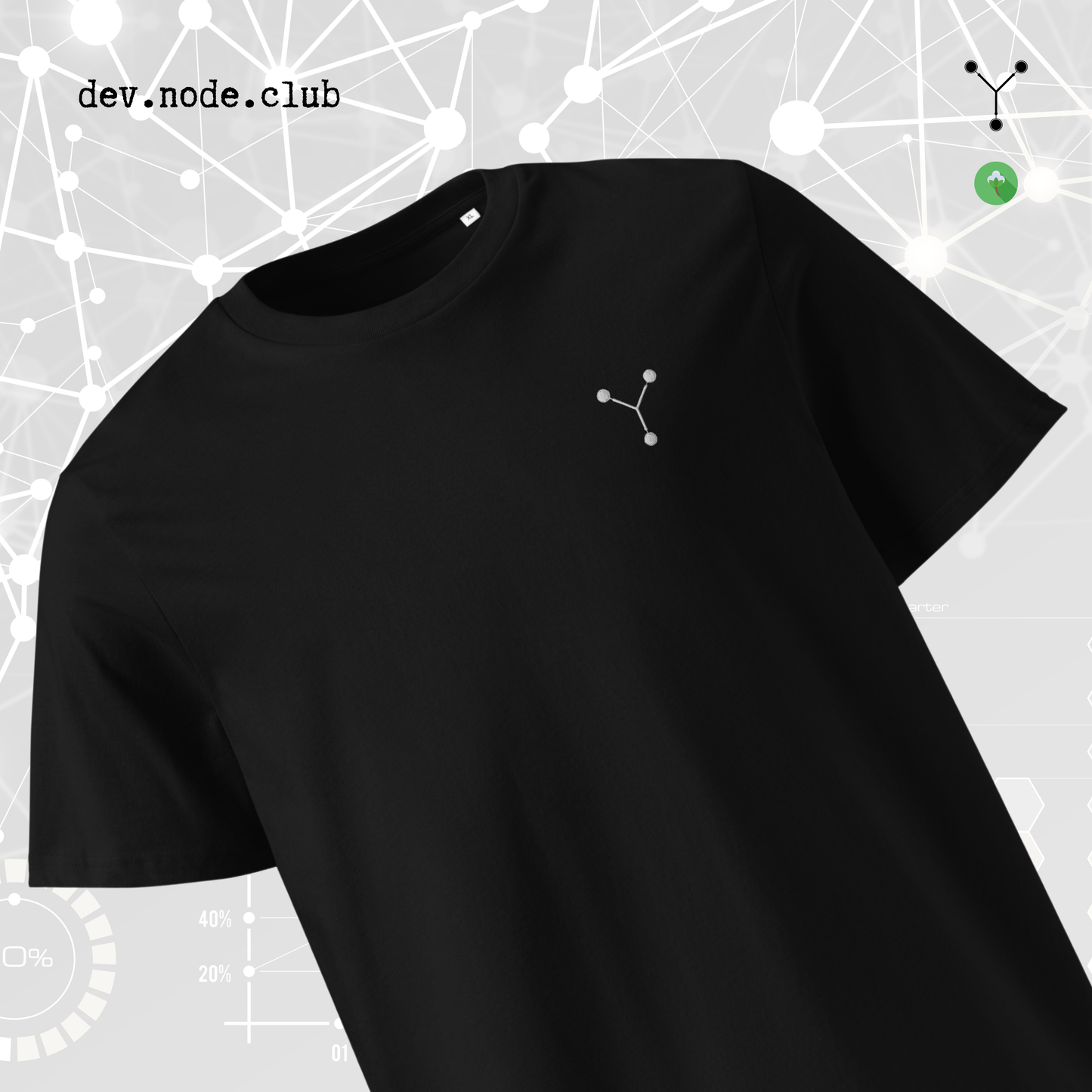 The Organic Geometry Tee- Node 05- Branch