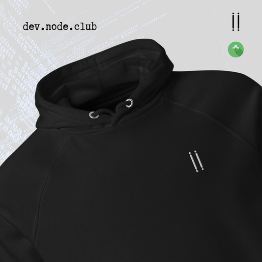 The Dev Organic Hoodie- Node 03- Parallel