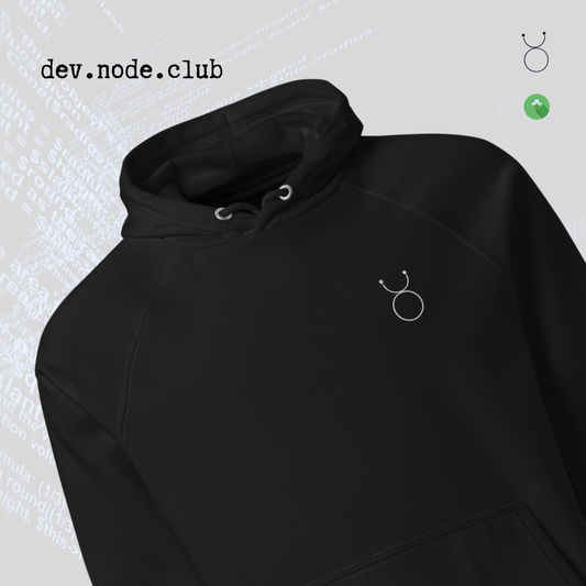 The Dev Organic Hoodie- Node 01 - Observer